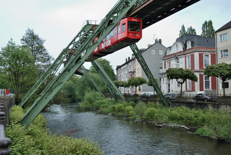 Illustration for article titled Wuppertal Suspended Railway